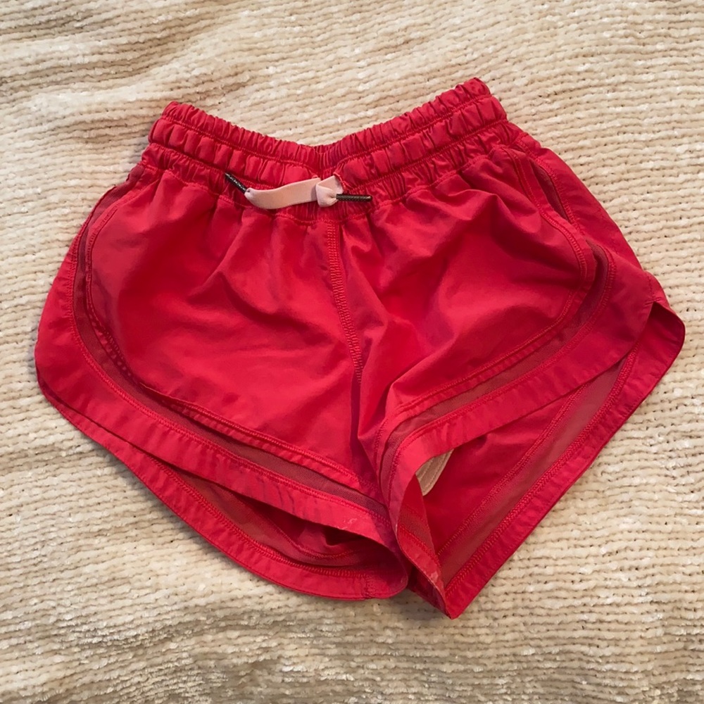 LuluLemon hot pink shorts